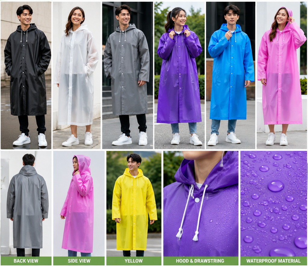 Rain Coat For Men & Women